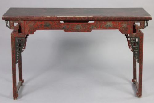 Chinese Export Altar Table Chinese Export Altar Table