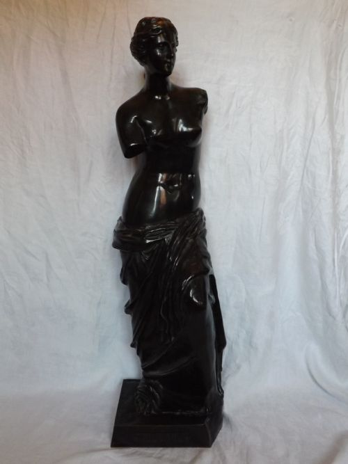 c19th bronze figure venus de milo