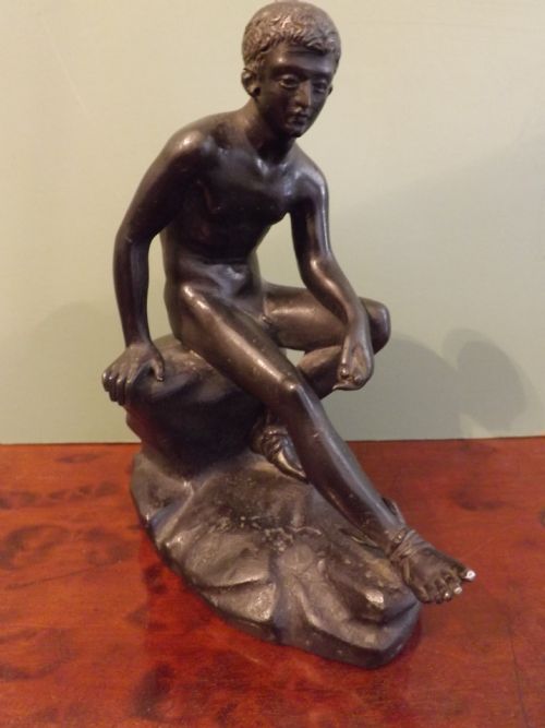 c19th 'grand tour' souvenir bronze figure mercury